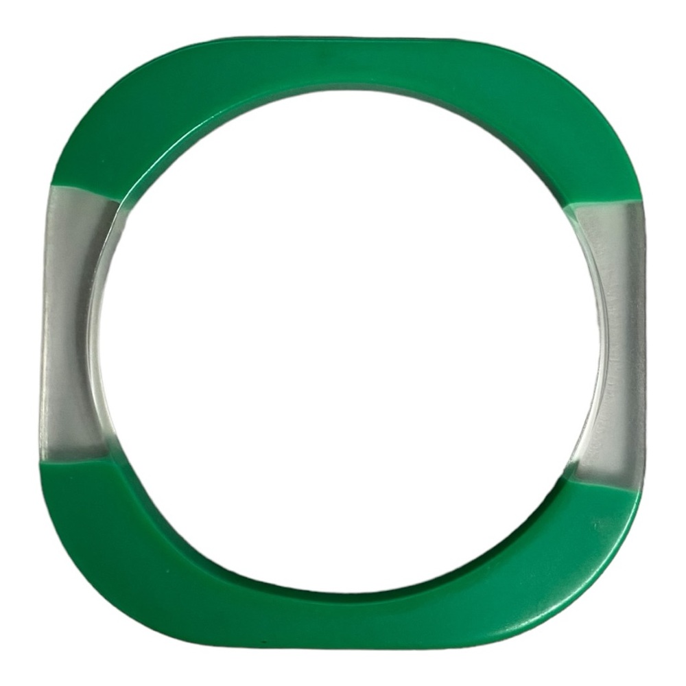 Vintage Square Rounded Edges Bangle Bracelets Lot… - image 5